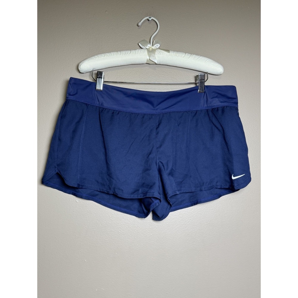 Nike Swim Womens Solid Element Boardshorts Midnight Navy XL NESS9200